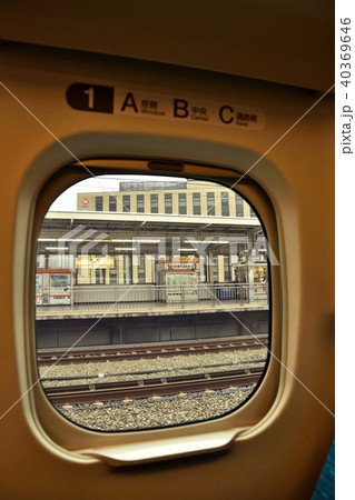 新幹線の車窓(浜松駅) 新幹線の車窓(浜松駅) 40369646