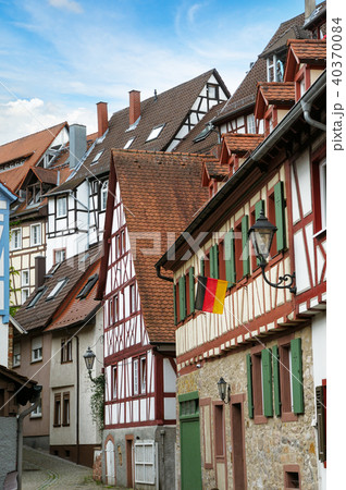 Street of the old town in Germany. Street of the old town in Germany. 40370084