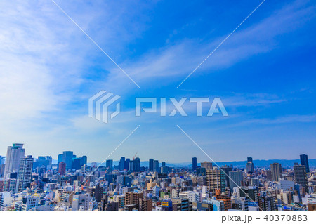 大阪　天満橋　都市景観 40370883