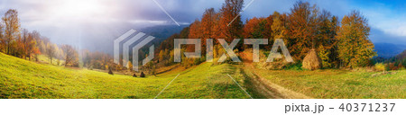 autumn alley. that leads to the mountains autumn alley. that leads to the mountains 40371237