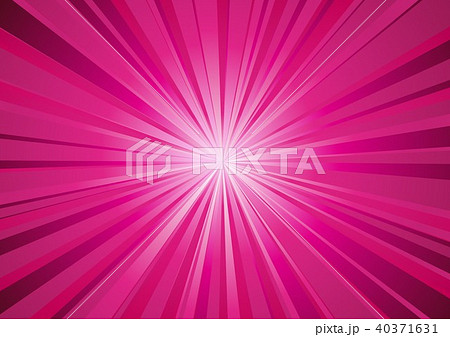 ピンク色放射線背景のイラスト素材