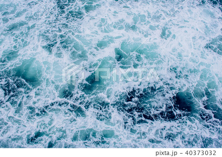 Background blue waves of the sea. 40373032