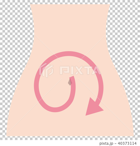 お腹 マッサージ のの字 シンプル お腹 マッサージ のの字 シンプル 40373114