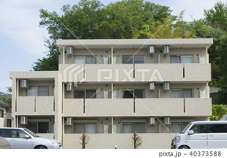 住宅　3階立て　アパート　イメージ 40373588