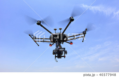 ドローンの写真　大型業務用ドローン 40377948