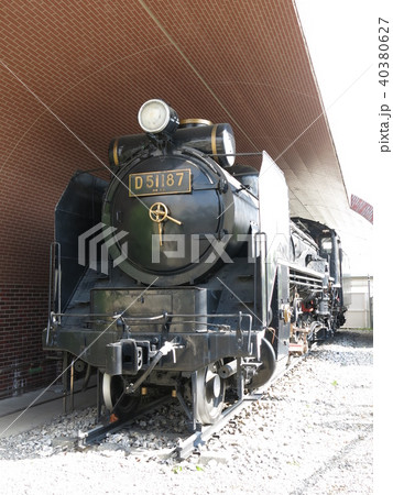 東日本旅客鉄道大宮総合車両センターに静態保存されているD51形蒸気