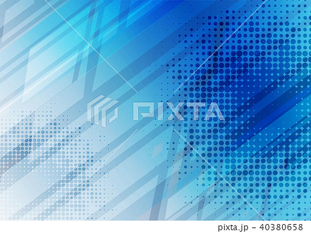 Blue color geometric abstract background 40380658
