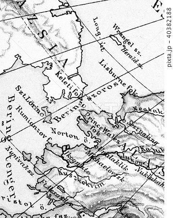 古地図 ベーリング海峡 古地図 ベーリング海峡 40382188