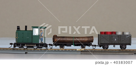 Oナローで貨物列車を作った 40383007