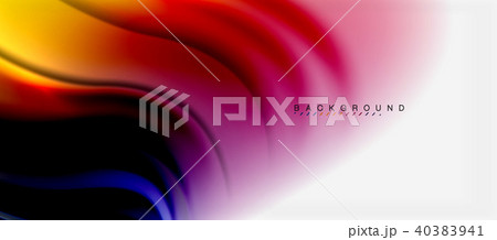 Blurred fluid colors background, abstract waves lines, vector illustration Blurred fluid colors background, abstract waves lines, vector illustration 40383941
