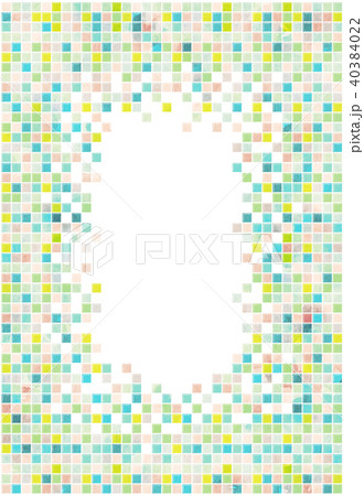 タイル　カラフル　テクスチャー 40384022