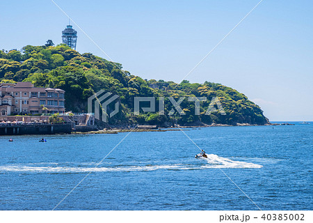 江の島の海と水上バイク 江の島の海と水上バイク 40385002