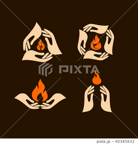Hands and flame. The Holy Spirit in the Church 40385632