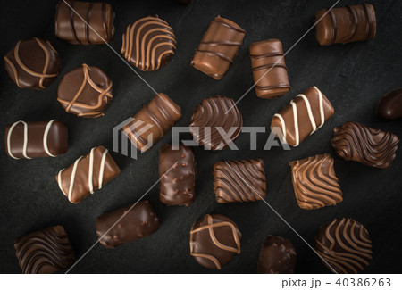Chocolate Sweets Background Chocolate Sweets Background 40386263