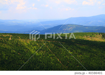 Jeseniky mountains and forests 40386401