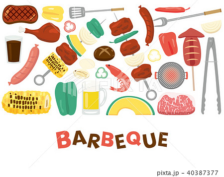 バーベキュー　BBQ 40387377