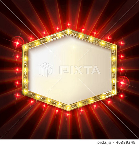 Retro Showtime 1950s Sign Design. 40389249