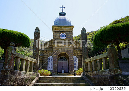 [長崎県]新上五島町の頭ヶ島天主堂 40390826