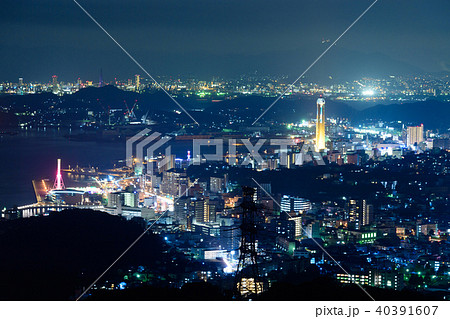 火の山公園から眺める夜景 40391607