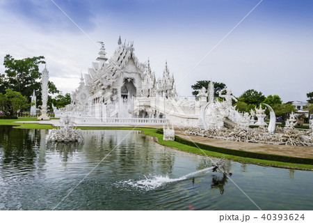 White Temple in Chiang Rai, Thailand 40393624