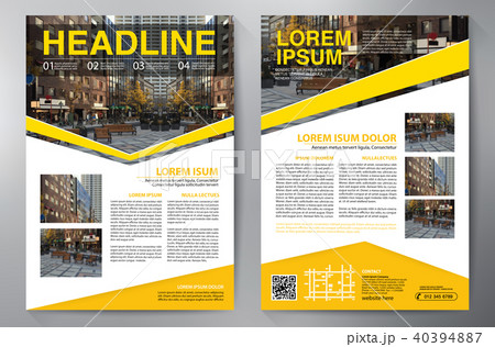 Business Brochure. Flyer Design. Leaflets Template 40394887