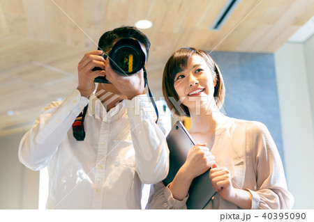 広報 カメラマン 取材 撮影 40395090