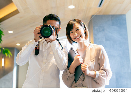 広報 カメラマン 取材 撮影 40395094