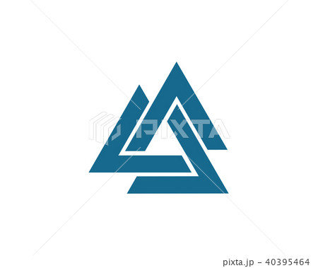 Triangle Logo Template vector icon Triangle Logo Template vector icon 40395464