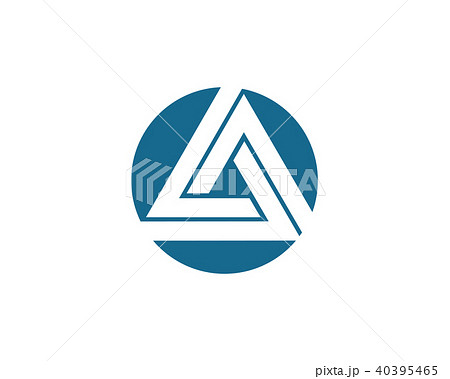 Triangle Logo Template vector icon Triangle Logo Template vector icon 40395465