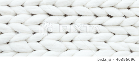 White texture background from merino blanket 40396096
