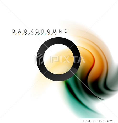 Swirl fluid flowing colors motion effect, holographic abstract background 40396941