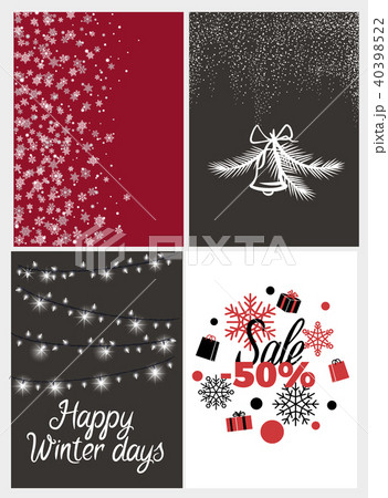 Happy Winter Days Sale Half Price, Fifty Percent 40398522