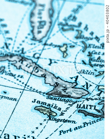 古地図　ジャマイカ 40403802