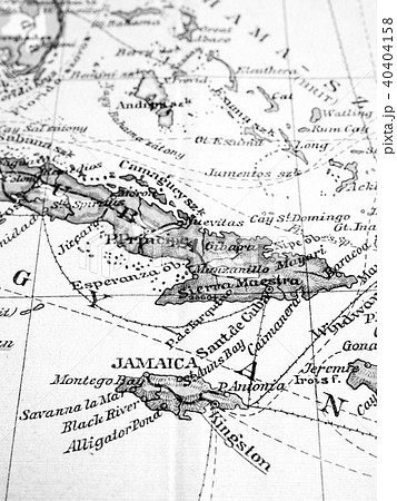 古地図　ジャマイカ 40404158
