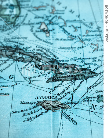 古地図　ジャマイカ 40404309