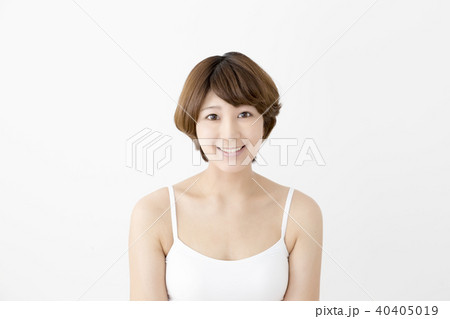 女性・笑顔 40405019