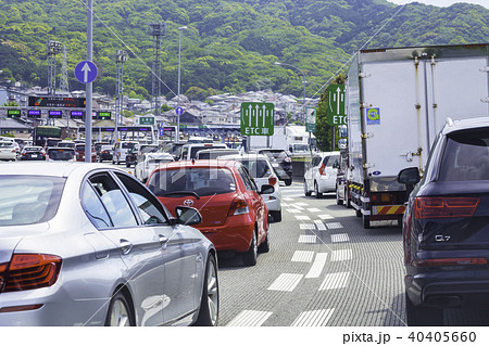 大型連休の渋滞イメージ 大型連休の渋滞イメージ 40405660