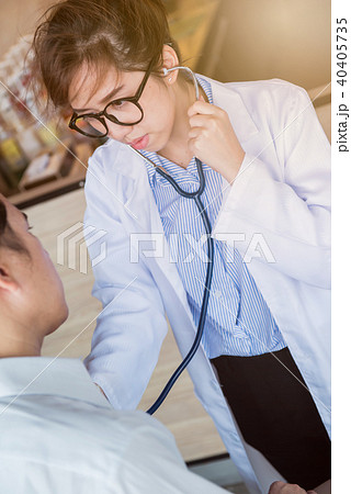 doctor, physical examination and Heart Disease doctor, physical examination and Heart Disease 40405735
