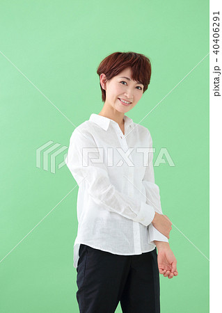 ミドル女性 ポートレート ミドル女性 ポートレート 40406291