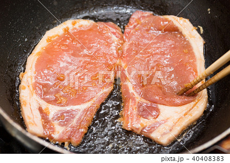 豚の生姜焼き 豚の生姜焼き 40408383