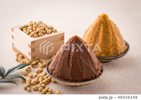 赤味噌とあわせ味噌 赤味噌とあわせ味噌 40410149