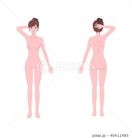 女性 ヌード 全身 女性 ヌード 全身 40411485