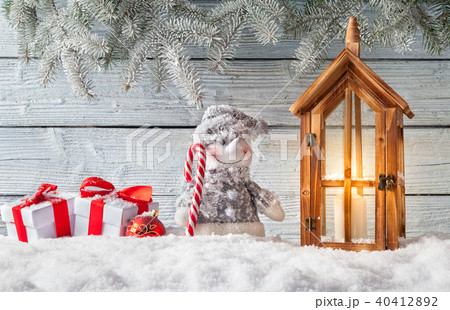 Christmas still life background Christmas still life background 40412892