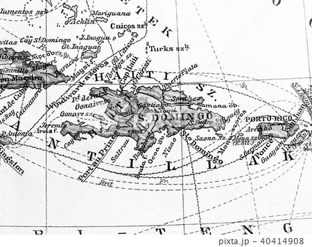 古地図 ドミニカ共和国 古地図 ドミニカ共和国 40414908