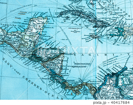 古地図　中央アメリカ 40417684