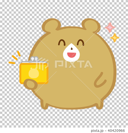 ちゃくまとお財布 お買物 うきうき ちゃくまとお財布 お買物 うきうき 40420966