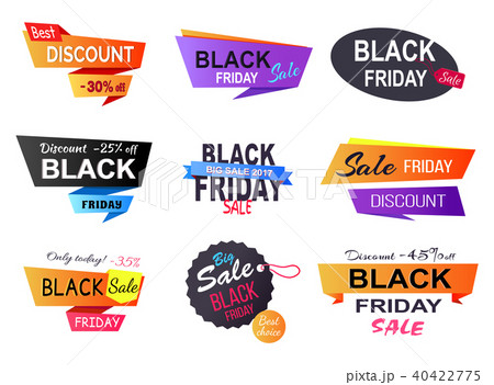 Only Today -35 Black Friday Vector Illustration 40422775