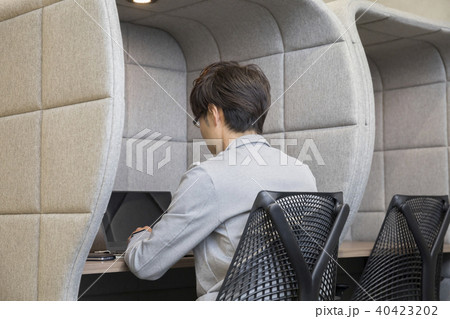 コンセントレーションイメージ テレワーク コンセントレーションイメージ テレワーク 40423202