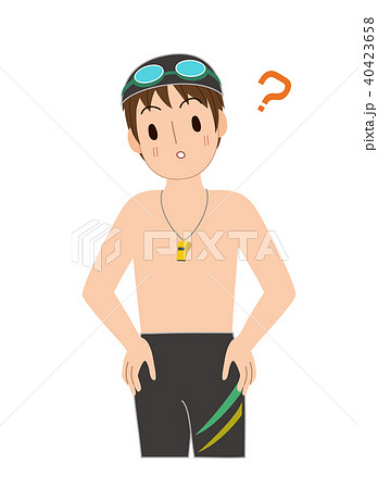 スイミングのインストラクター・考える 40423658