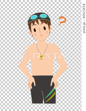 スイミングのインストラクター・考える 40423658